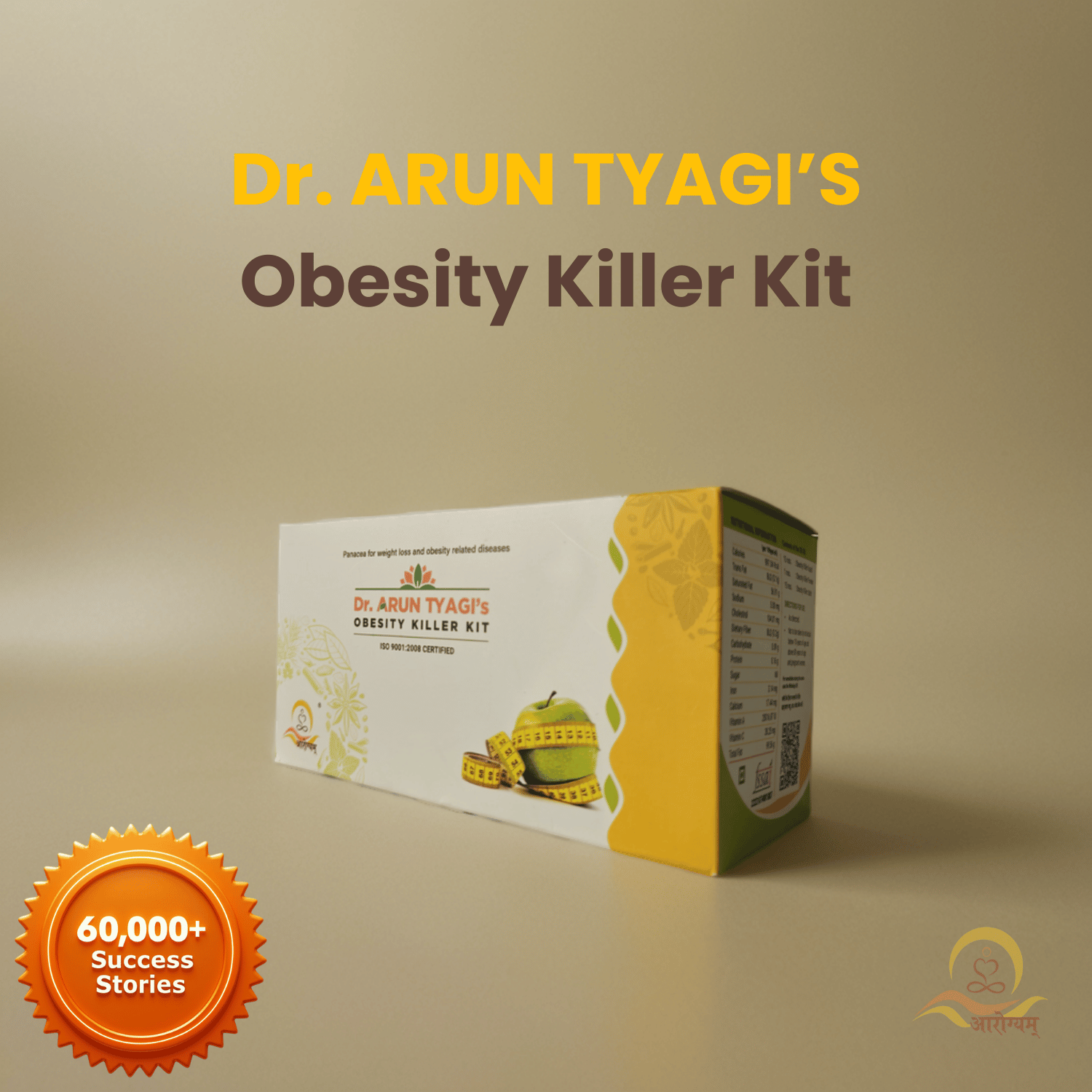 Dr. Arun Tyagi Obesity Killer Kit | Ayurvedic Weight Loss