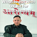 What is the diet during the course?