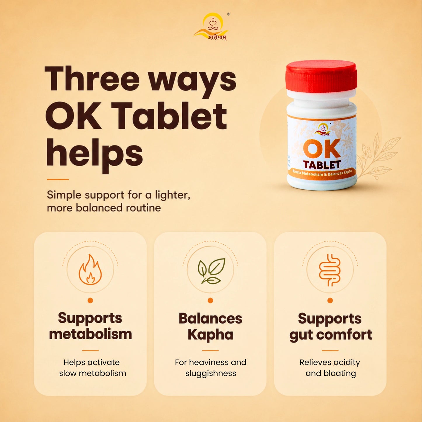 OK Tablet (40 tablets)